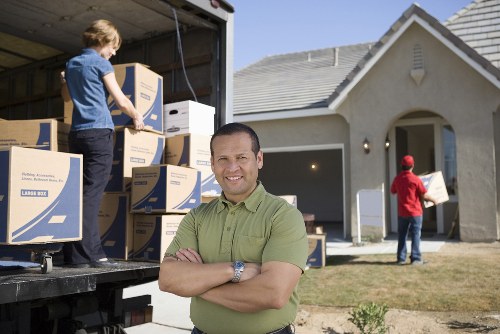 Professional local removals team assisting with a home move in Millhill