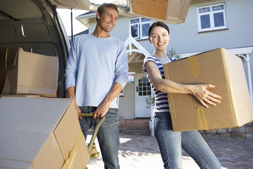 Expert packers handling household belongings in Millhill